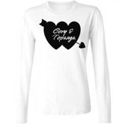 Ladies Relaxed Fit Basic Long Sleeve Tee