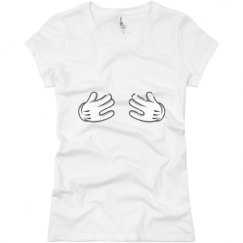 Ladies Slim Fit Basic Promo Jersey Tee