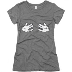 Ladies Slim Fit Super Soft Triblend Tee