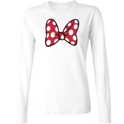 Ladies Relaxed Fit Basic Long Sleeve Tee