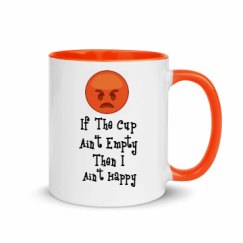 11oz Ceramic Mug with Color Inside