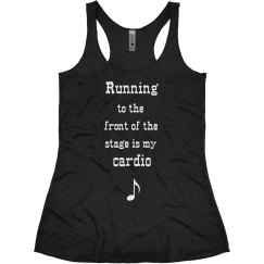 Running to the Stage Tank