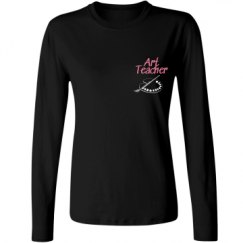 Ladies Relaxed Fit Basic Long Sleeve Tee