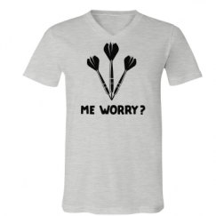 Unisex V-Neck Jersey Tee