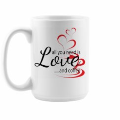 15oz Ceramic Coffee Mug