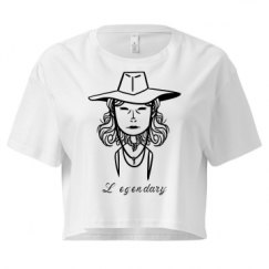 Ladies Festival Cali Crop Top Tee