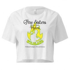 Ladies Festival Cali Crop Top Tee