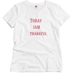 today i am thankful