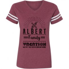 Ladies Relaxed Fit Vintage Sports Tee