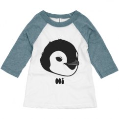 Toddler 3/4 Sleeve Raglan Tee