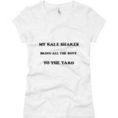 Ladies Slim Fit Basic Promo Jersey Tee