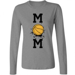 Ladies Relaxed Fit Basic Long Sleeve Tee