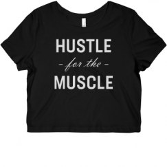 Ladies Slim Fit Crop Top Tee