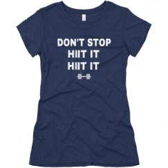 Ladies Slim Fit Super Soft Triblend Tee