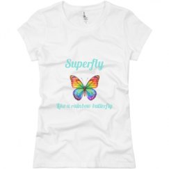 Ladies Slim Fit Basic Promo Jersey Tee