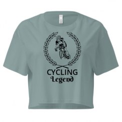 Ladies Festival Cali Crop Top Tee