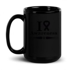 15oz Black Glossy Mug