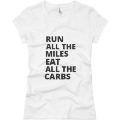 Ladies Slim Fit Basic Promo Jersey Tee