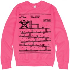 Unisex Neon Crewneck Sweatshirt