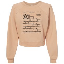 Women's Raglan Pullover Fleece