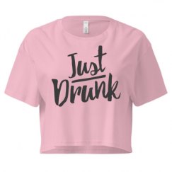 Ladies Festival Cali Crop Top Tee