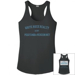 White rock reality black tank lt bl