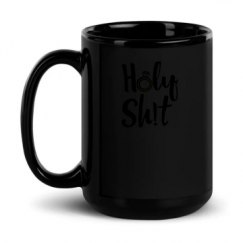 15oz Black Glossy Mug