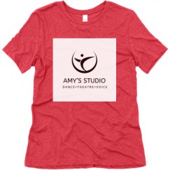 Ladies Relaxed Fit Super Soft Triblend Tee