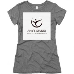 Ladies Slim Fit Super Soft Triblend Tee