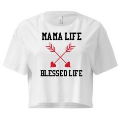 Ladies Festival Cali Crop Top Tee