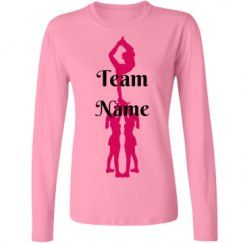 Ladies Relaxed Fit Basic Long Sleeve Tee