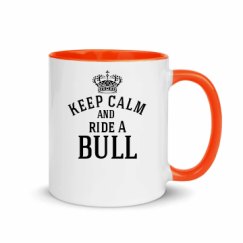 11oz Ceramic Mug with Color Inside