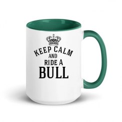 15oz Ceramic Mug with Color Inside