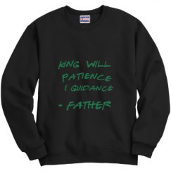 Unisex Film and Foil Crewneck Sweatshirt