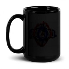 15oz Black Glossy Mug