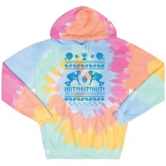 Unisex Tie-Dye Fleece Hoodie