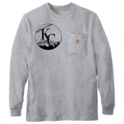 Unisex Carhartt Pocket Long Sleeve Tee