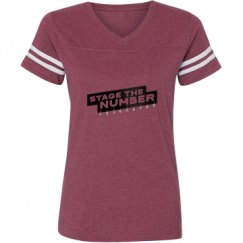Ladies Relaxed Fit Vintage Sports Tee