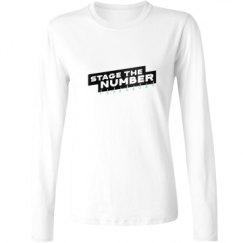 Ladies Relaxed Fit Basic Long Sleeve Tee