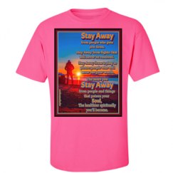 Unisex Ultra Cotton Safety Neon Crewneck Tee