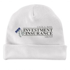 Rabbit Skins White Baby Hat