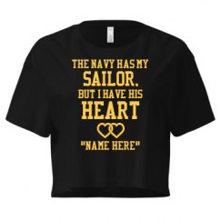 Ladies Festival Cali Crop Top Tee