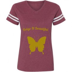 Ladies Relaxed Fit Vintage Sports Tee