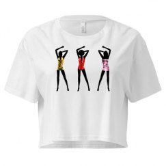 Ladies Festival Cali Crop Top Tee