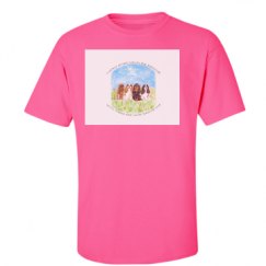 Unisex Ultra Cotton Safety Neon Crewneck Tee