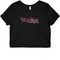 Ladies Slim Fit Crop Top Tee