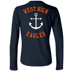 Ladies Relaxed Fit Basic Long Sleeve Tee