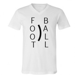 Unisex V-Neck Jersey Tee