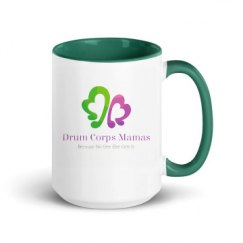 15oz Ceramic Mug with Color Inside