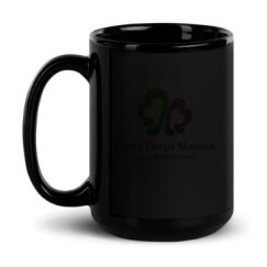 15oz Black Glossy Mug